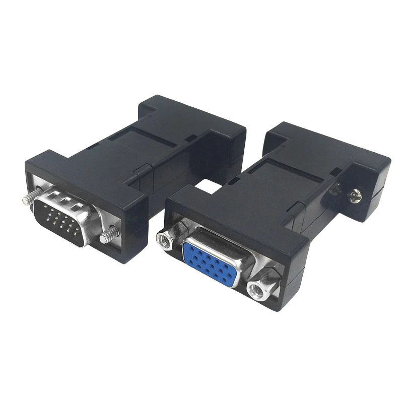 Новый VGA EM-EDID-HD15 сквозной эмулятор EDID для видео-Сплиттер переключатели удлинители