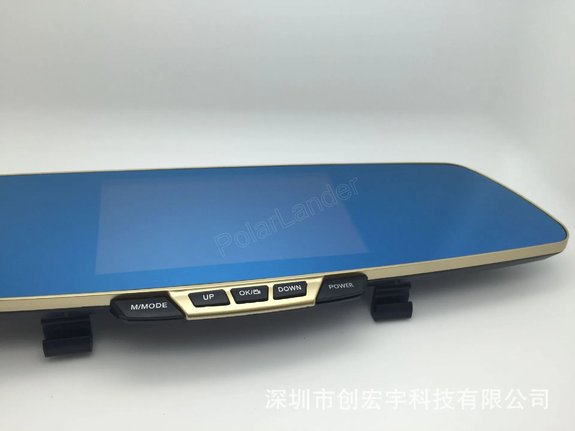 5 дюймов двойной объектив зеркало заднего вида Автомобильный рекордер DVR 1080P HD