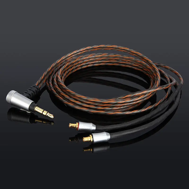 OCC посеребренный кабель обновления для аудио technica ATH-LS200 LS300 LS400 iS ATH-LS50 ATH-LS70 E40 E50 E70 наушники