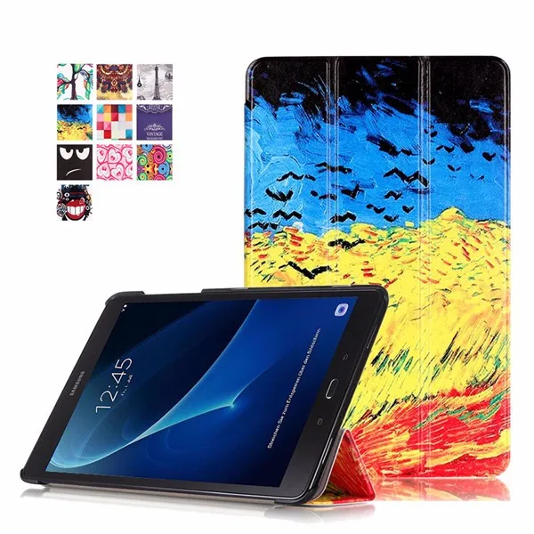 Чехол подставка для samsung galaxy tab A T580 10 1 T585 SM T580N funda tablet case a T580|for tab|case for tabtab cases |