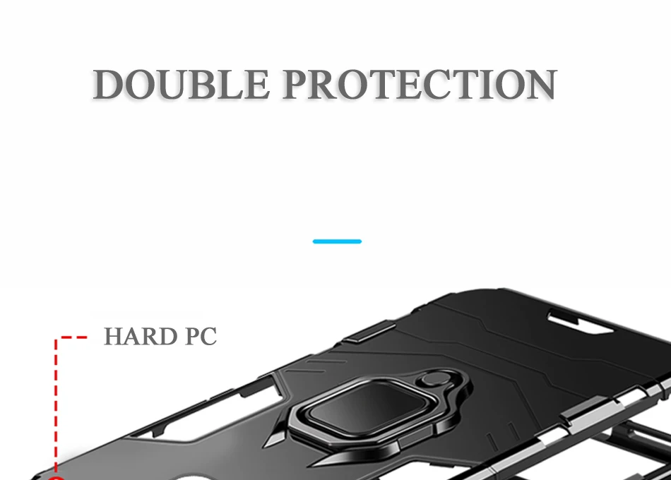 ITEUU Антидетонационная подставка держатель Броня чехол для huawei mate 20 20 PRO Чехлы Противоударная задняя крышка mate 20 mate 20pro