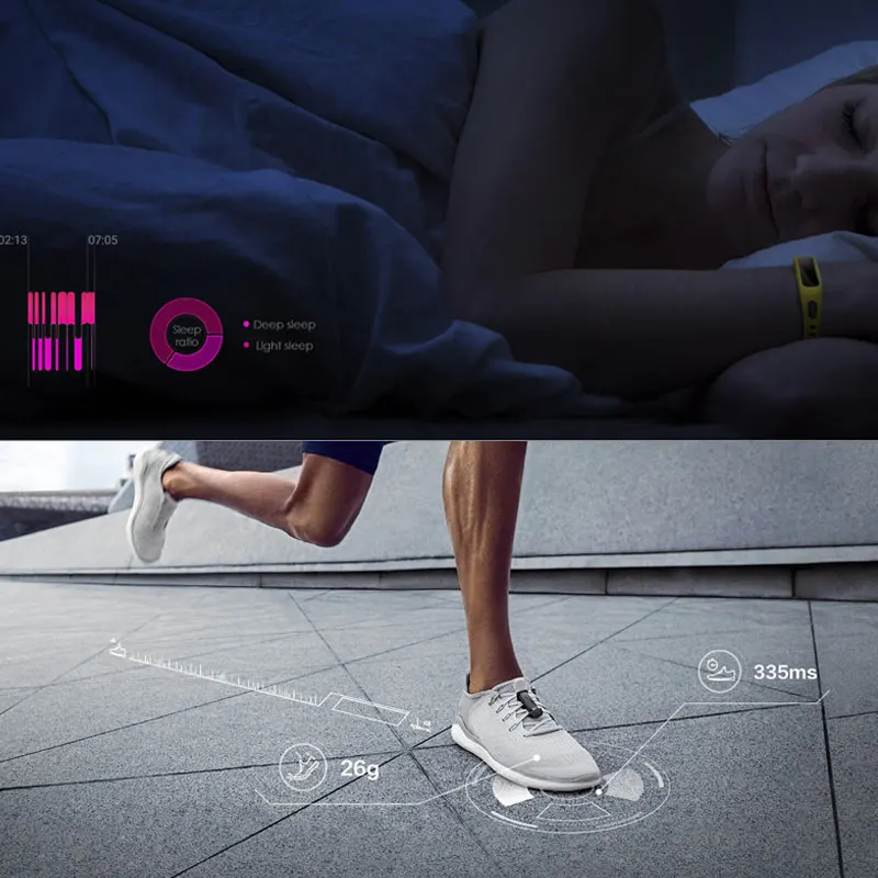 Фитнес браслет Honor Band 4 фитнес трекер водонепроницаемый спортивный версия для