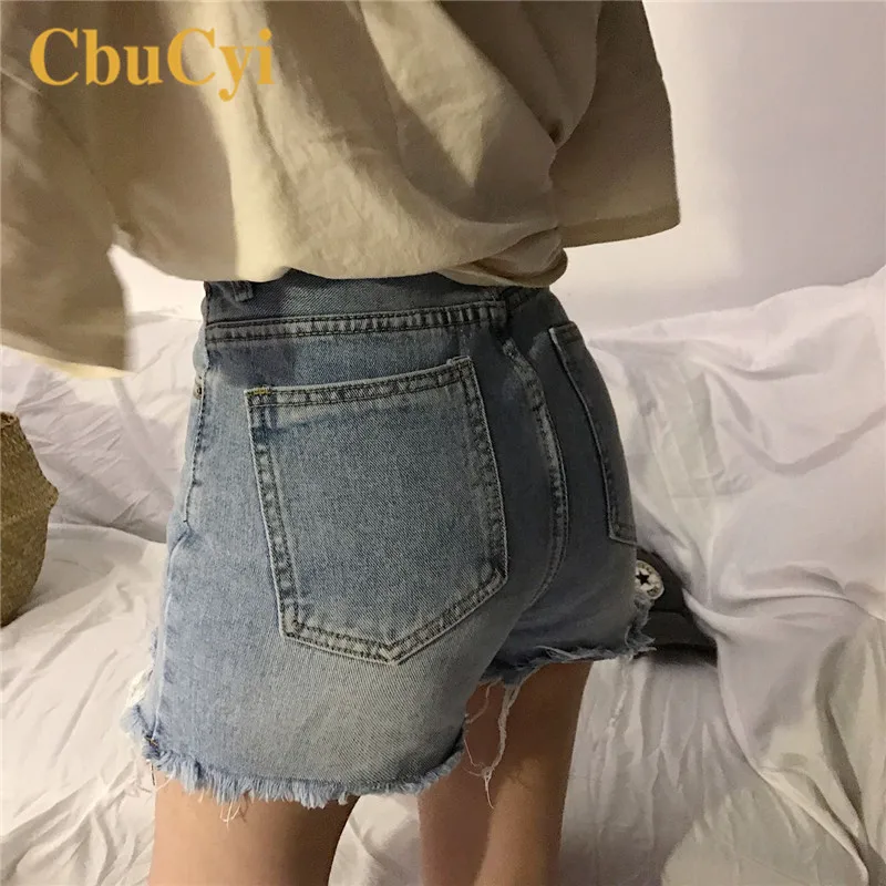 2019 весна лето женские шорты с высокой талией корейский стиль модные обтягивающие