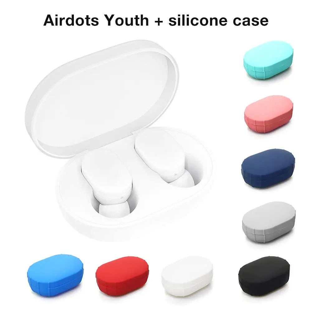 Силиконовый чехол для зарядного устройства Xiaomi Airdots версия защитный Redmi