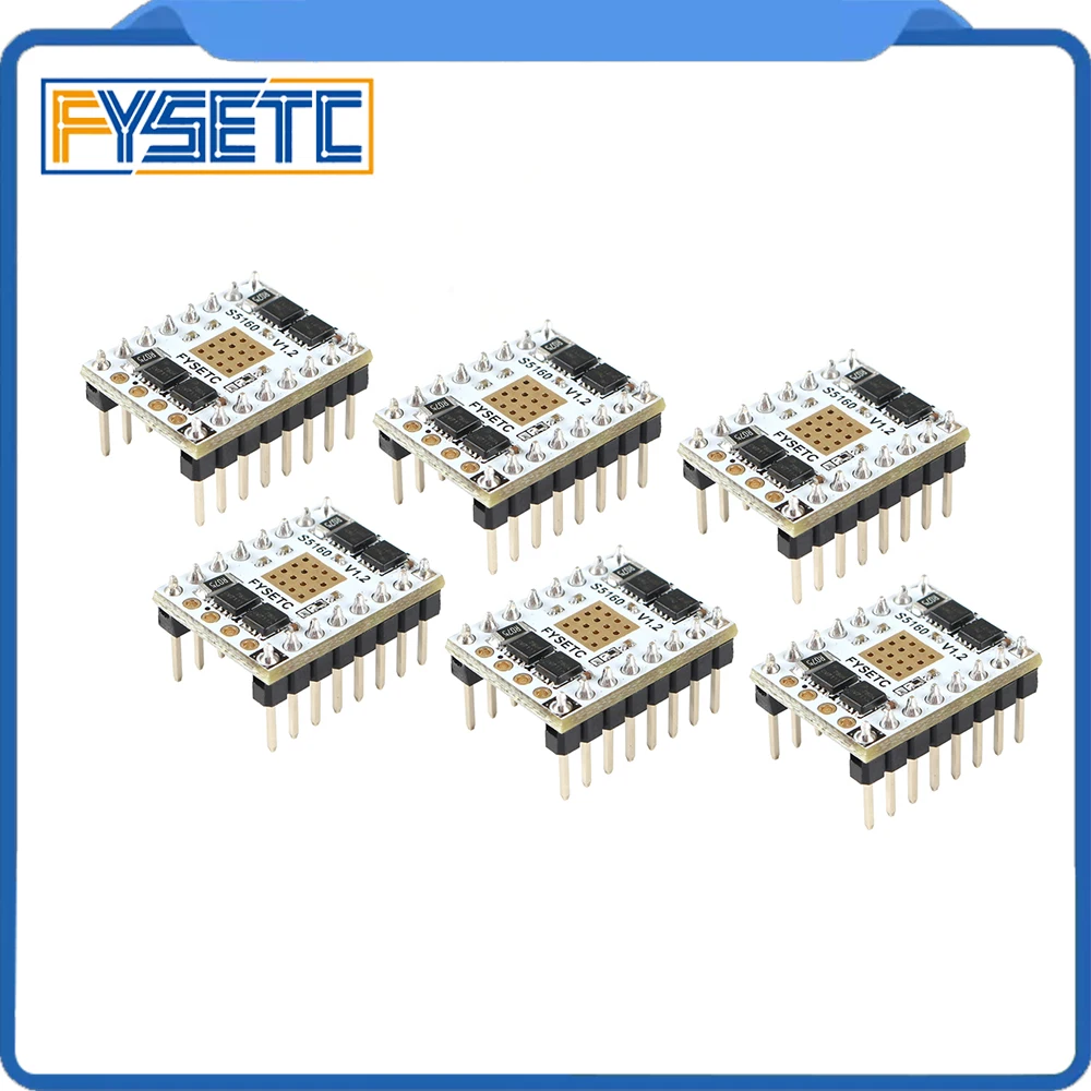 Драйвер шагового двигателя TMC5160 V1.2 SPI S5160 бесшумный драйвер Stepstick летающий провод