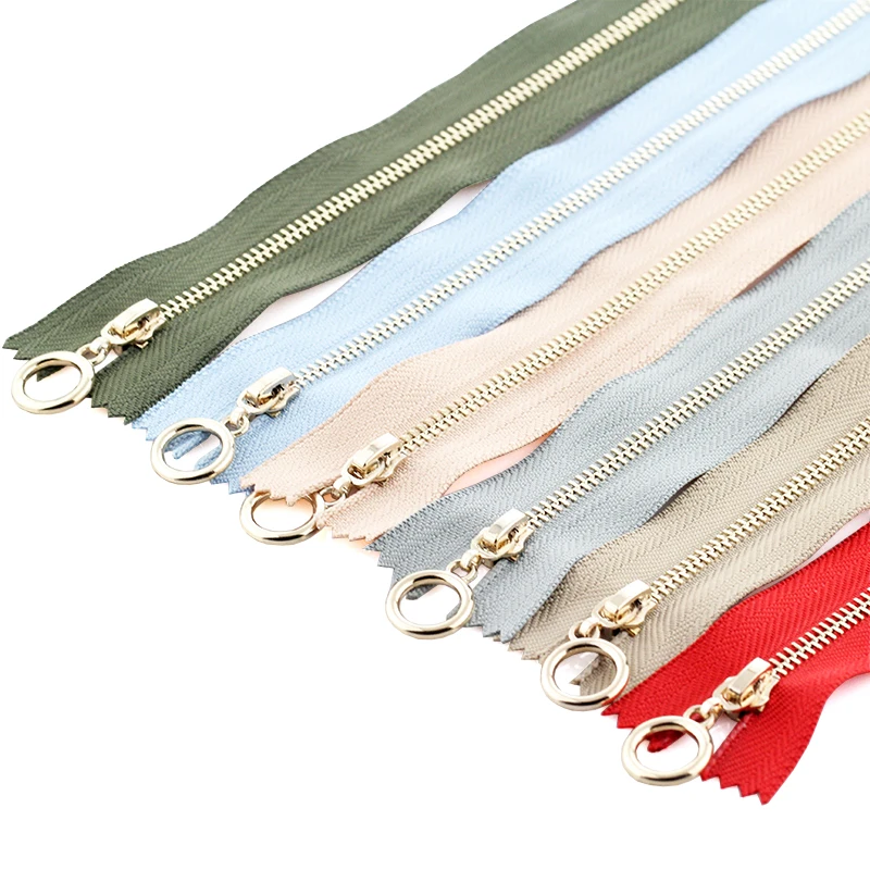 3 #2 шт. застежки молнии из металла и меди цвета розового золота для сумок обувь