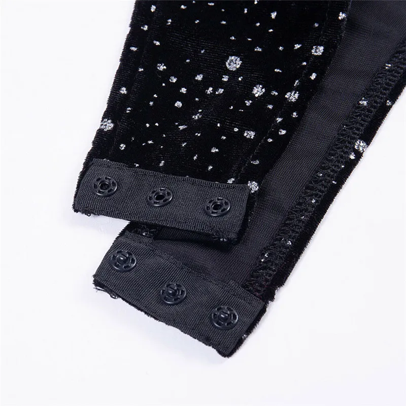 Женский сексуальный Блестящий Комбинезон с блестками женский летний