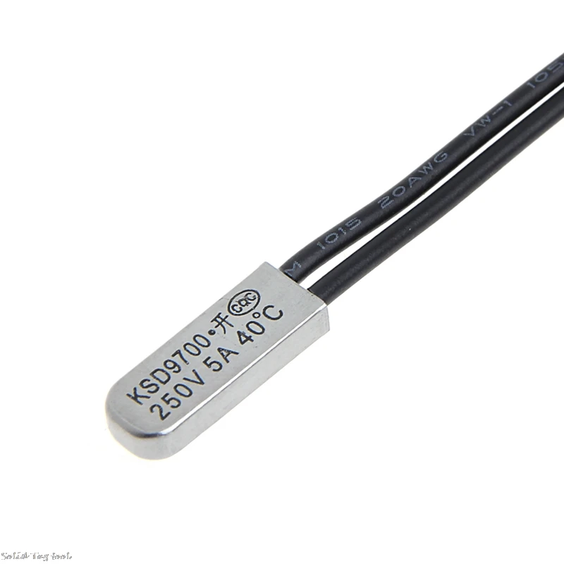 5 шт. KSD9700 5A 250V 40 градусов Цельсия (N. О.) Термостат переключатель