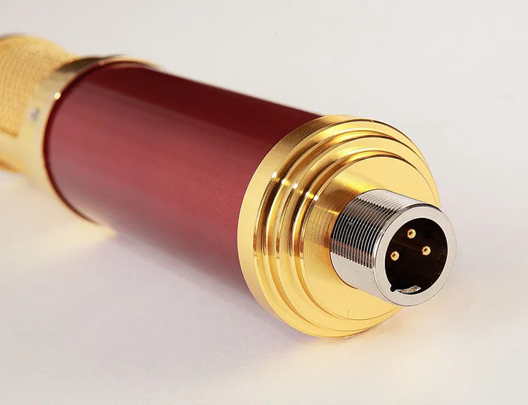 DIY Золотой Профессиональный 34 мм капсулы Музыка Аудио студия звукозаписи конденсаторный микрофон