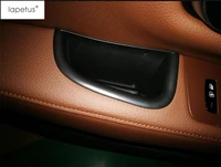 lapetus accessories for volvo s90 2017 2018 2019 front inside car door storage pallet armrest container box cover kit trim a set