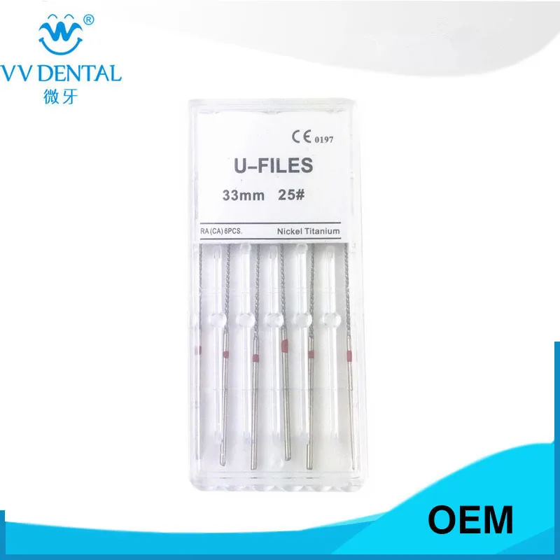 

Dental root canal cleaning files 25# endodontic dental files used for EMS woodpecker-uds scaler endo tip