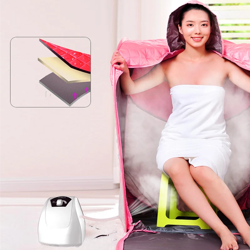 Портативная Паровая баня домашний стиль 2019 SAP 2L 1000 Вт для сушки пара |