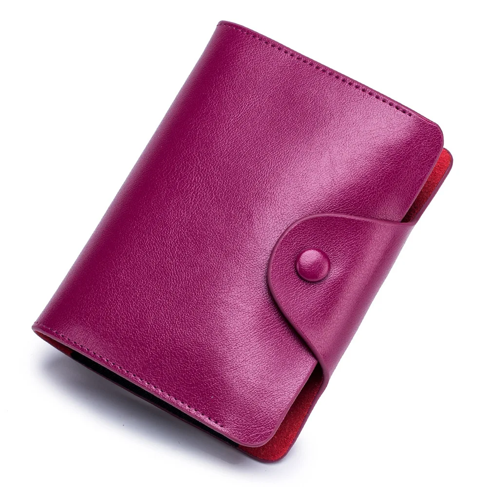 Модные кожаные Функция 24 бит визитница Бизнес держатель для карт Для мужчин