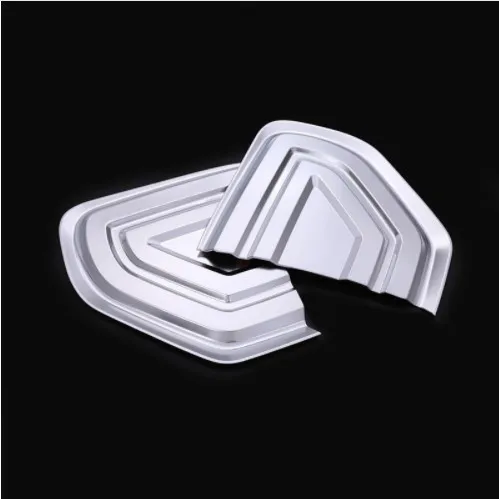 

For Land Rover Range Rover Sport 2014-2017 ABS Chrome Contral U Shape Panel Cover Trim Car Accessories 2pcs