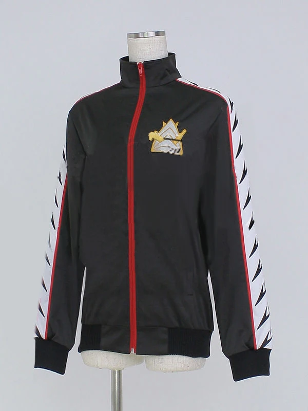 Делюкс бесплатно Iwatobi Swim Club Косплей Rin Matsuoka косплей костюм пальто куртка с