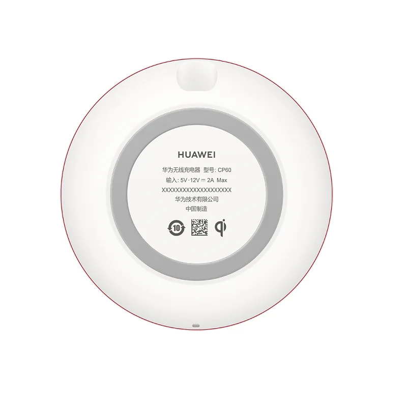 Беспроводное зарядное устройство HUAWEI QI оригинальный тип C CP60 WPC Smart 15 Вт Max Mate 20 Pro RS
