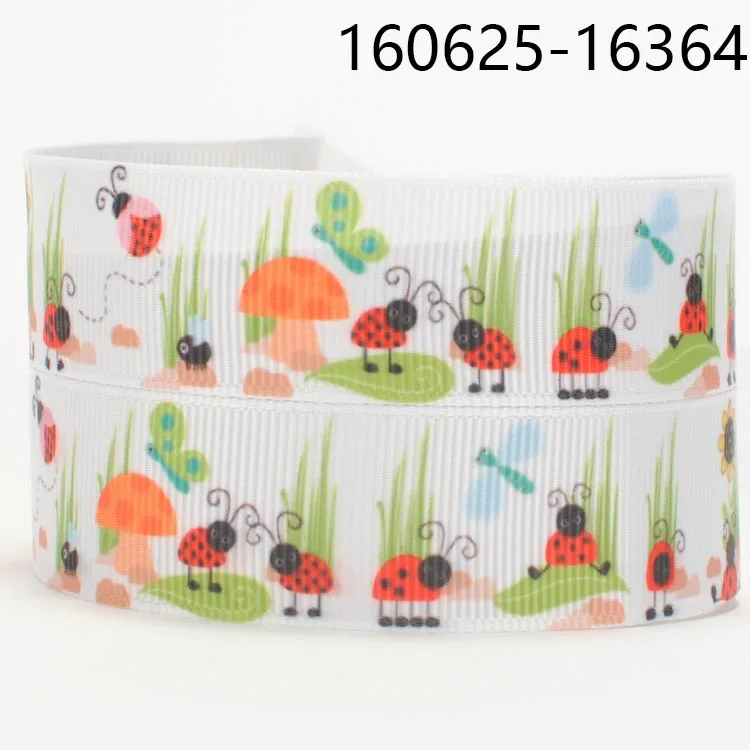 Новые продажи 50 ярдов живой Beatles животный узор Печать grosgrain лента бесплатная