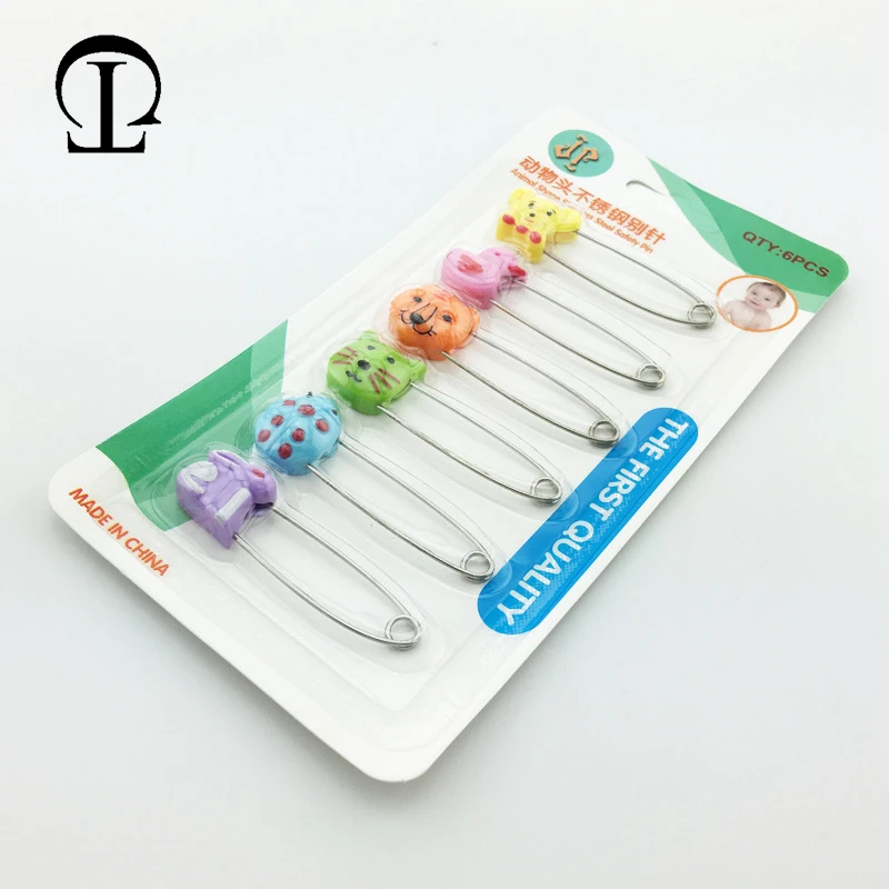 Броши в виде милых животных 6 компл./Лот булавки лиф брошь безопасная булавка