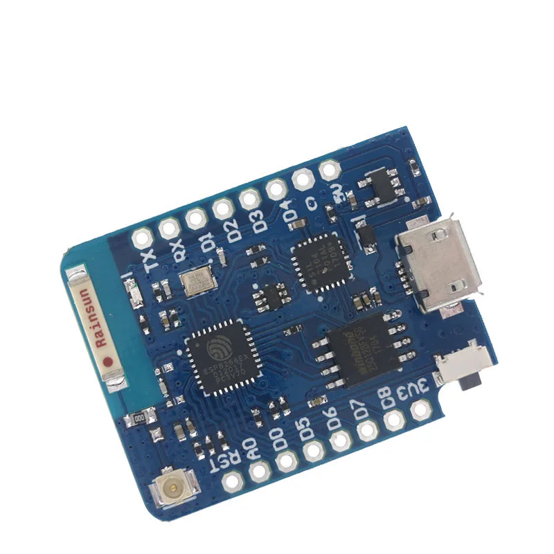 Внешний антенный разъем для WEMOS D1 Mini Pro 16M Bytes NodeMCU ESP8266 ESP 8266EX CP2104 WIFI макетная плата