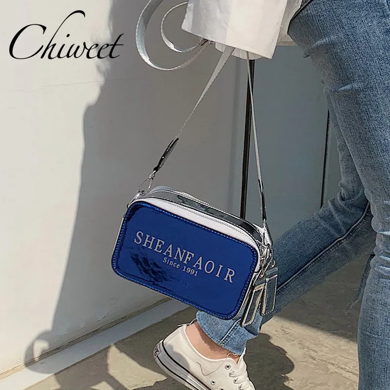 Модная роскошная женская сумка мессенджер с широким ремешком брендовая