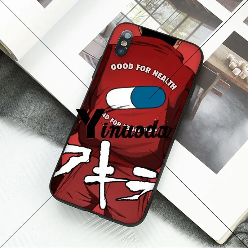 Умный чехол Yinuoda AKIRA Voltron Rainbow Six Siege черный мягкий для iPhone 5 5Sx 6 7plus 8 8Plus X XS MAX XR |