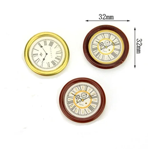 3 шт./лот мини Ретро часы игрушки милые куклы аксессуары для кукол Барби игровой