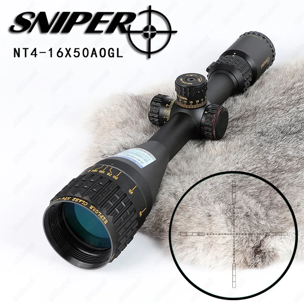 Снайпер NT 4 16X50 AOGL охотничий прицел тактический оптический полноразмерный