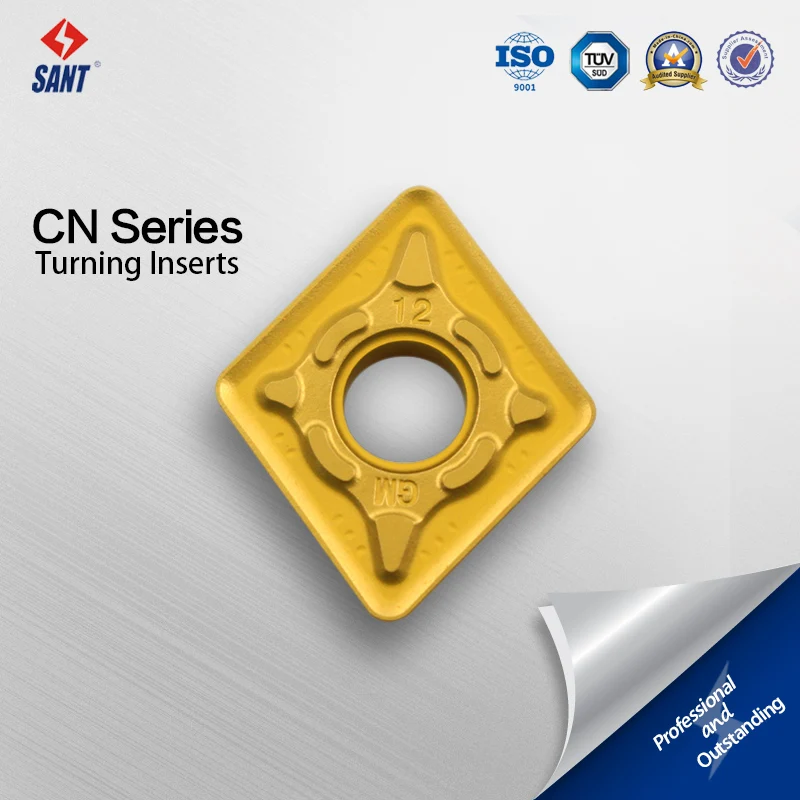 

CNMG Tungsten Carbide Insert for CNC Turning Tools Used for Lathe Machine