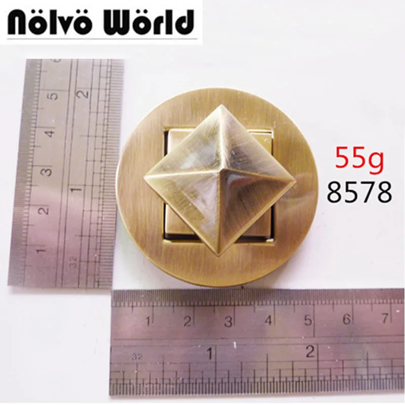 10 шт. замки для кошелька круглые кисточки антикварная латунная Сумочка круглая