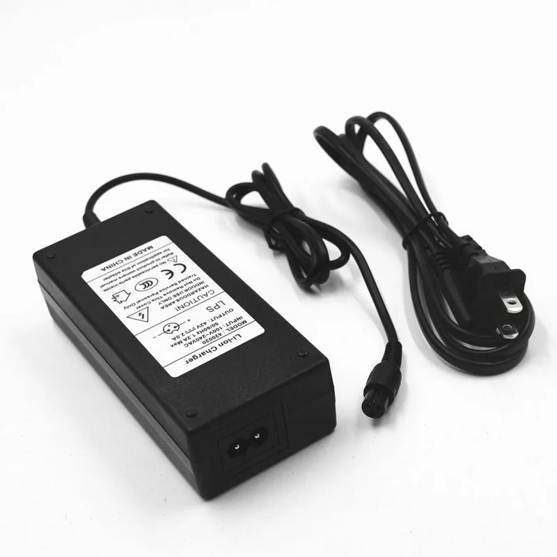 Смарт Электрический Скутер зарядное устройство 42V 2A 84W адаптер питания