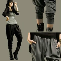 spring and summer hip hop dance harem pants women 2014 loose plus size female trousers casual