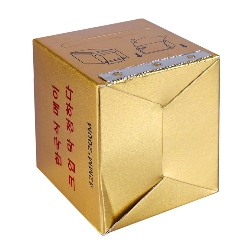 1 коробка татуировки Пластик прозрачный Обёрточная бумага крышка пищевая пленка