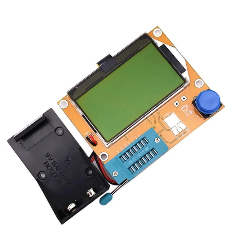 

LCD Digital Transistor Tester Meter LCR-T4 Backlight Diode Triode Capacitance Transistor Tester