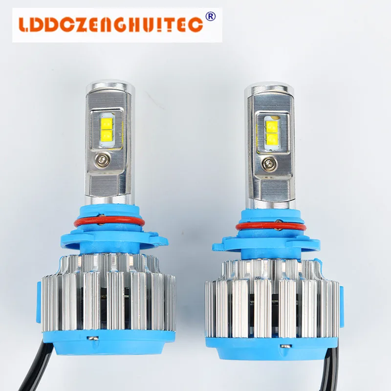LDDCZENGHUITEC H4 H7 H11 H1 CSP светодиодный 9005/HB3 9006/HB4 H13 9004 9007 H3 8000Lm Автомобильные фары