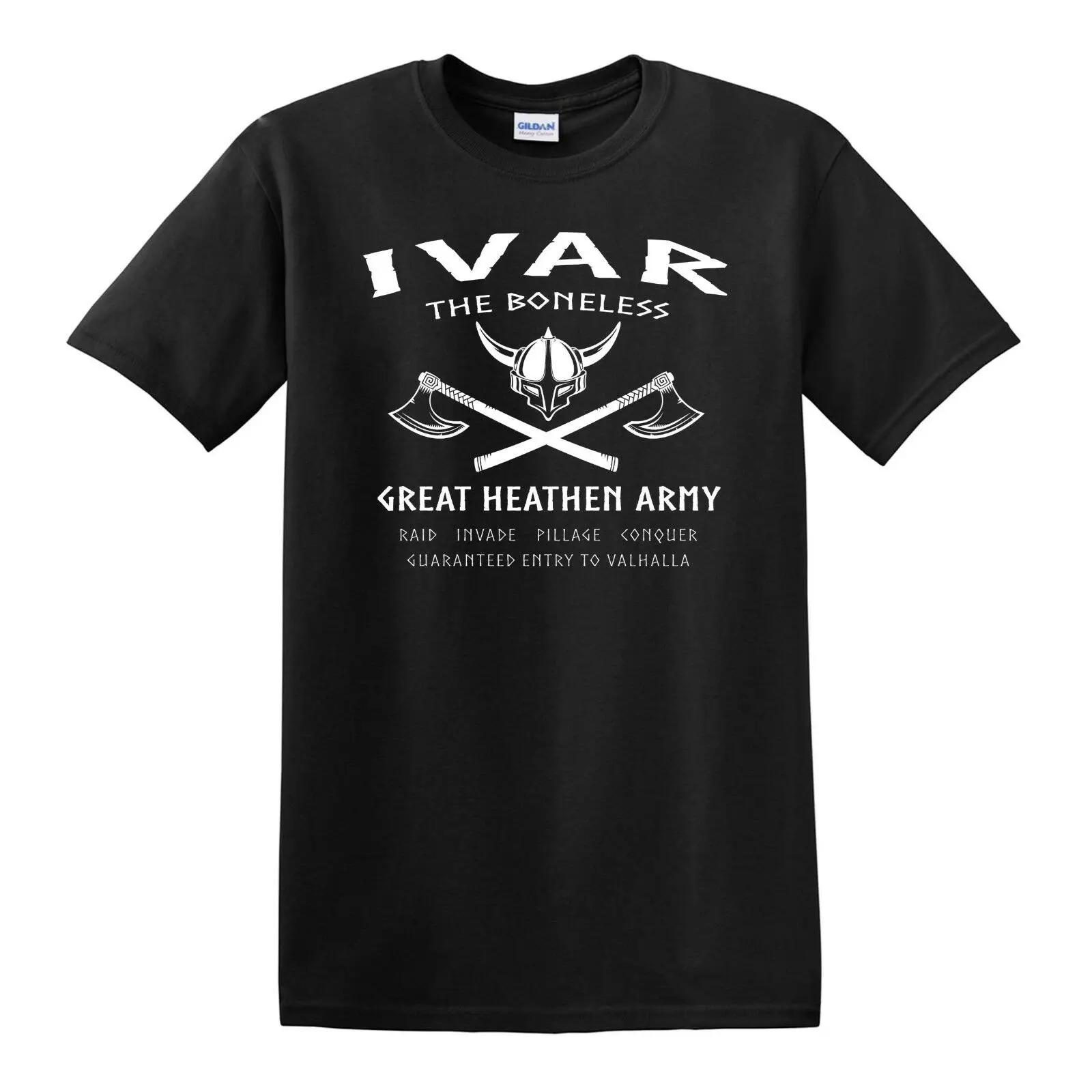 Ivar безкостная Футболка Norse Odin Viking Ragnar Thor Valhalla|Мужские футболки| |
