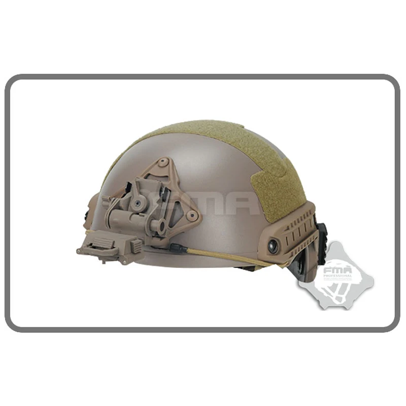 FMA TB1012-BK/DE Paintball L4G24 NVG DE Tan/Black 100% пластиковое Крепление на шлем | Спорт и развлечения
