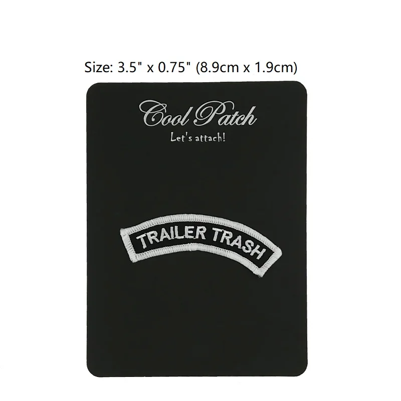 Прицеп для мусора Tab вышитая музыкальная группа приклеивающиеся утюгом нашивки