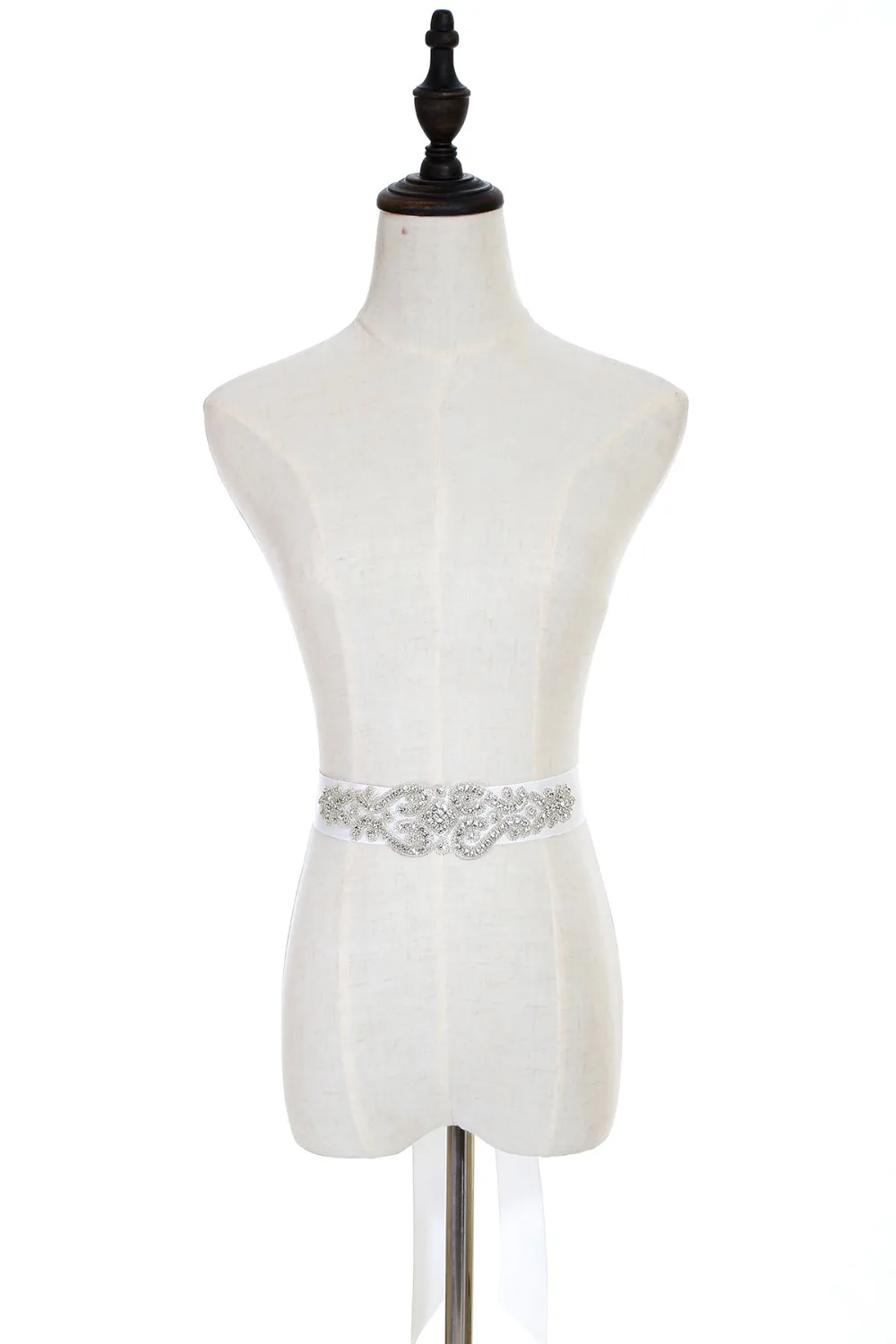 Роскошный свадебный пояс Bruids Riem с кристаллами и бусинами свадебные аксессуары