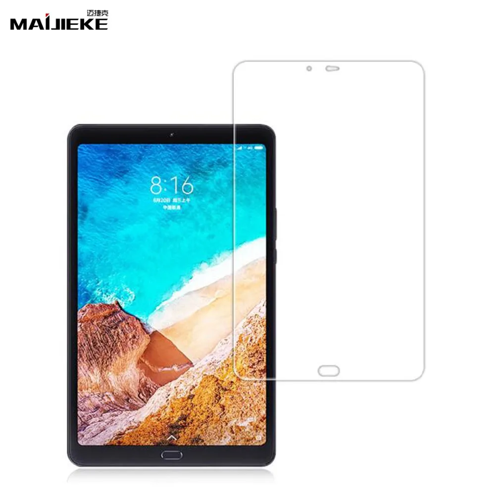 Новый 9h 2 5D mi Pad 4 плюс закаленное стекло для Xiaomi Передняя Защитная пленка экрана на