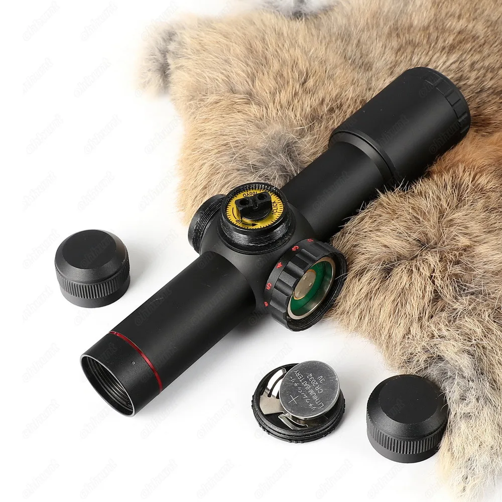 Прицел для охотничьей винтовки Ohhunt 4.5x20E компактный оптический прицел с красной