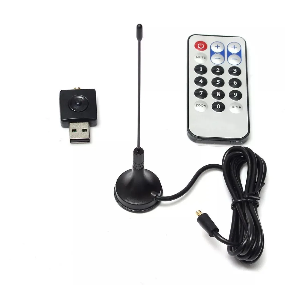 Черный USB 2 0 SDR & DVB T приемник RTL2832U и R820T антенна тюнера|Демонстрационные стенды| |