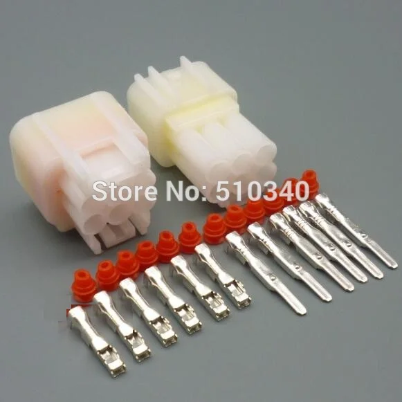 100 комплектов 6 Pin женский мужской водонепроницаемый электрический провод разъем