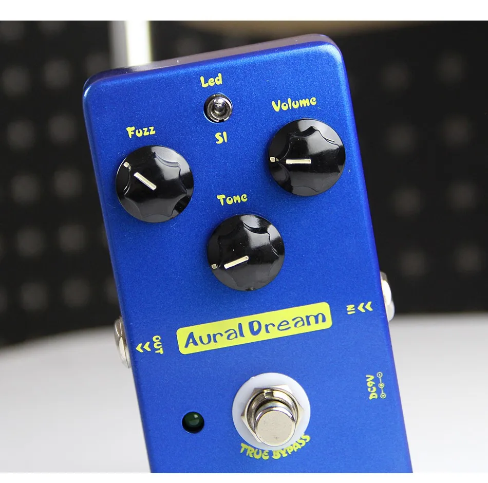 Aural Dream чисто fuzz электрогитара педаль эффектов копия Mad проф. Fire Red Fuzz True Bypass