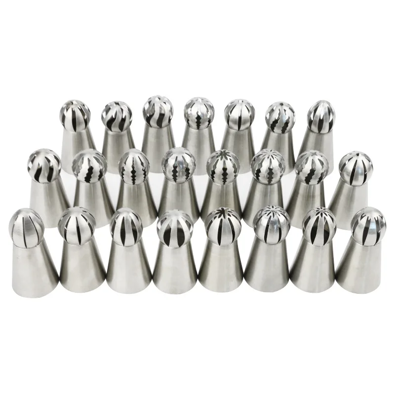 Десертные Декораторы из нержавеющей стали русские наконечники для обледенения