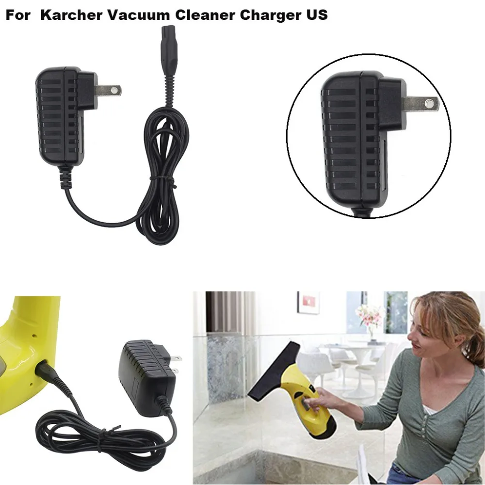 Зарядное устройство для пылесоса Karcher WV50 WV55 WV60 WV70 WV75 &amp WV2 WV5 штепсельная Вилка