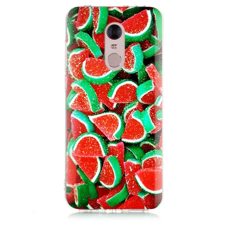 Для Xiaomi Redmi 4X Note 3 Mi A1 4 Pro 4A 5 6 6pro для 5A 6A TPU чехол с рисунком мороженого банана D052 |