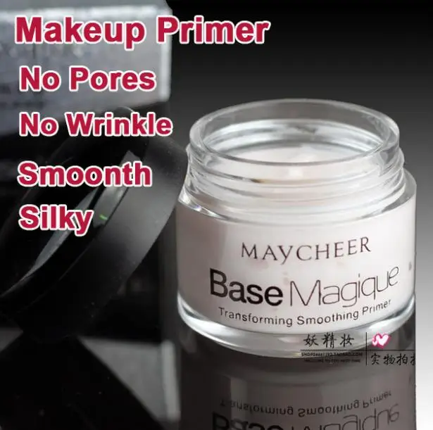 Волшебный Гладкий шелковистый уход за кожей лица макияж праймеры Невидимый пор