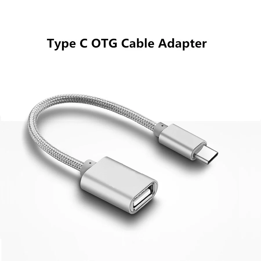 Тип C Кабель-адаптер On-The-Go для zte AXON/лезвие X2/Grand X/V7 Max USB 3 1 мужчина к OTG с разъемом