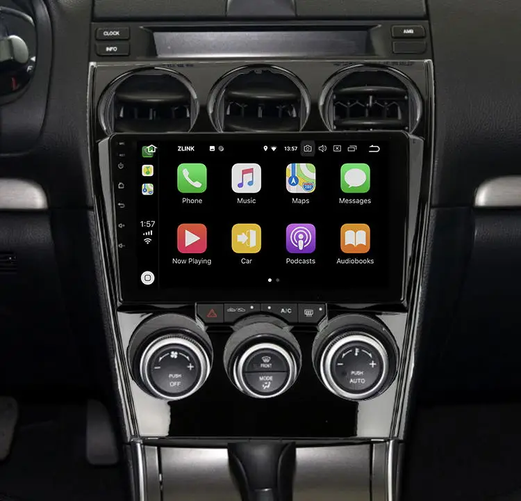 9 дюймов Android 8 0 автомобильный DVD плеер GPS навигация для Mazda 6 2013-2019 головное