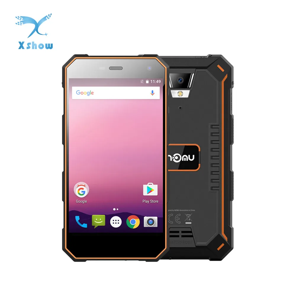 Оригинал ному S10 Pro Водонепроницаемый мобильный телефон с ip68 5000 мАч mtk6737t четыре